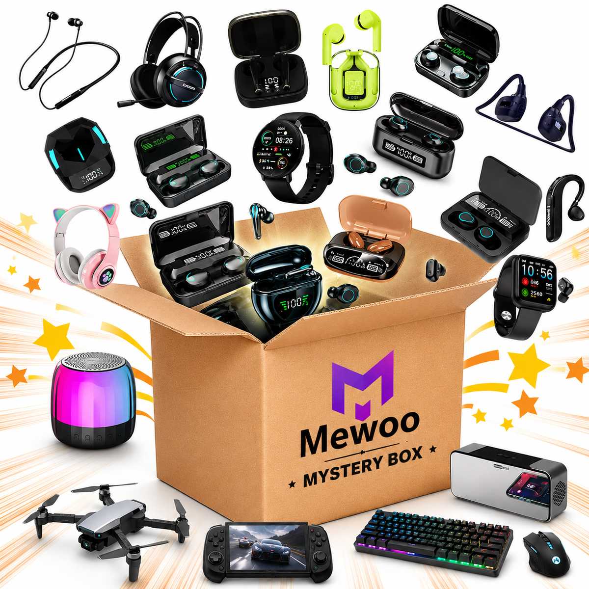 Mewoo Gadget Discovery Mystery Box